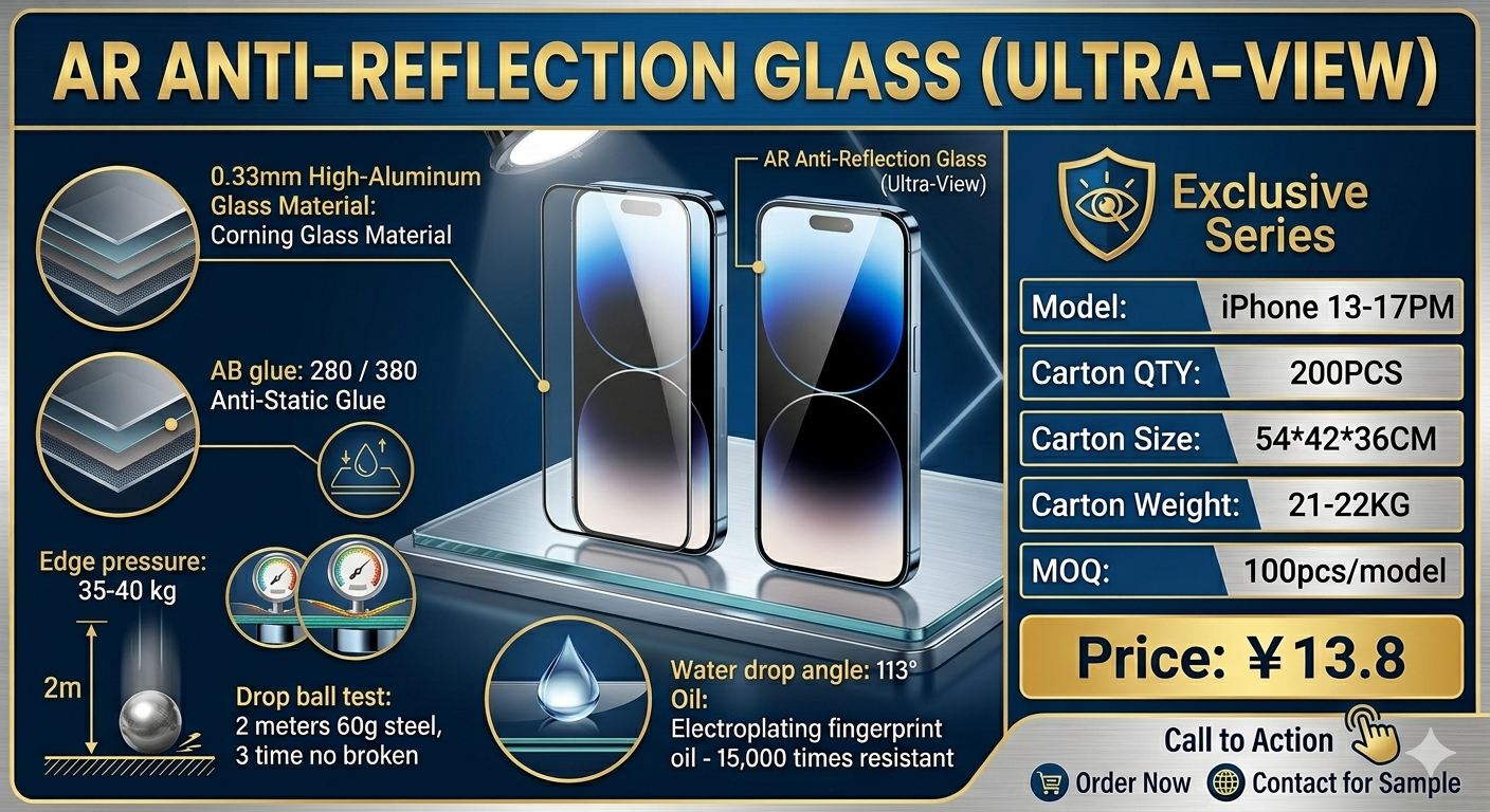 AR Anti-Reflection Glass (Ultra-View)